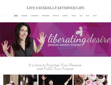 Tablet Screenshot of liberatingdesire.com